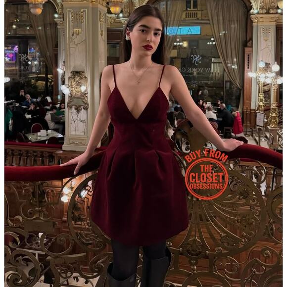 RARE!!! ZARA BLOGGER FAVE!!! V-Neck Mini Dress NWT - Picture 11 of 16